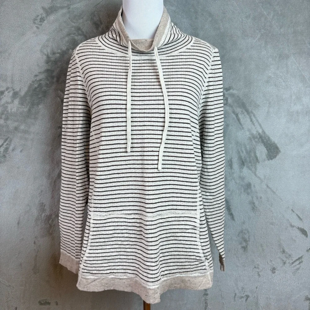 Aventura Striped Cowl Neck Sweater Wmn’s Sz L
